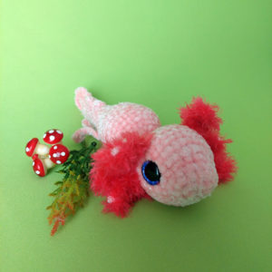 Axolote rosado